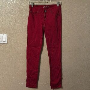 Trunch red pants size 3 never worn